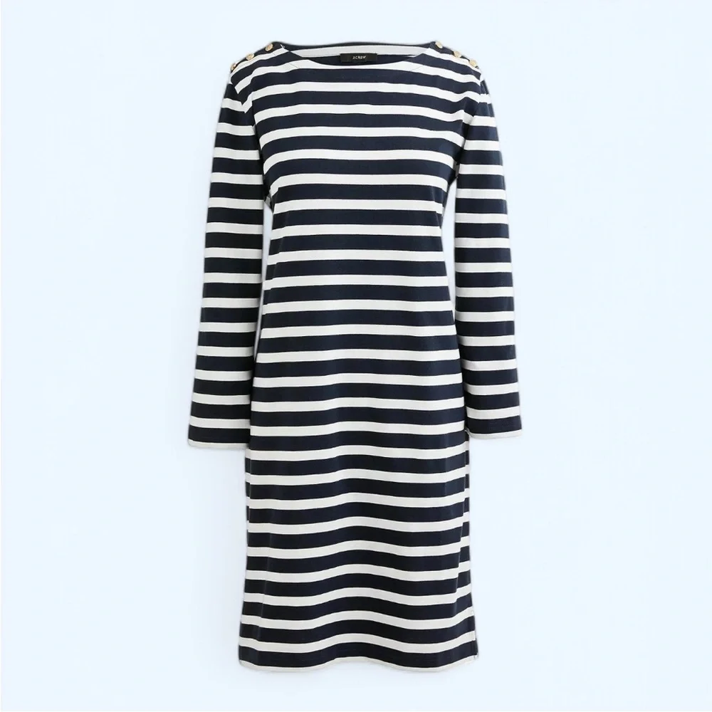 J. Crew Striped Nautical Striped Dress - Picture 4 of 5